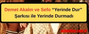 Sefo, Demet Akalın - Yerinde Dur