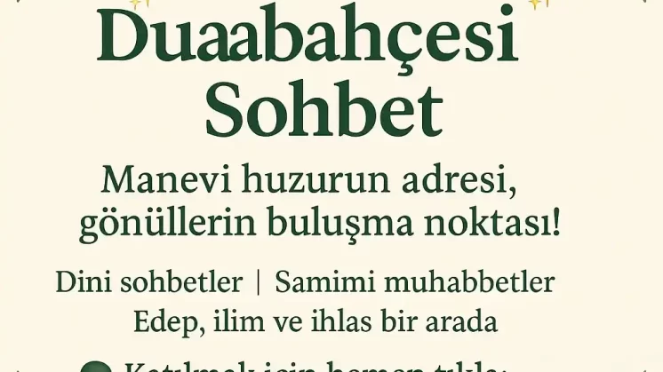Duabahçesi Sohbet Sitesi