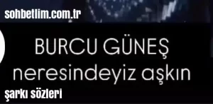 Burcu Güneş - Neresindeyiz Aşkın