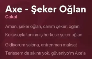 Cakal - Şeker Oğlan