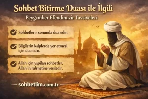 sohbet duasi