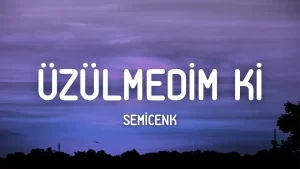  Semicenk - Üzülmedim Ki