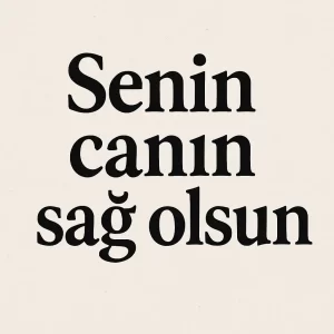 Yüksel Baltacı - SENUN CANUN SAĞ OLSUN 