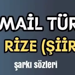İsmail TÜRÜT Rize türküsü