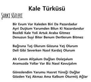 NesliŞah - Kale Türküsü